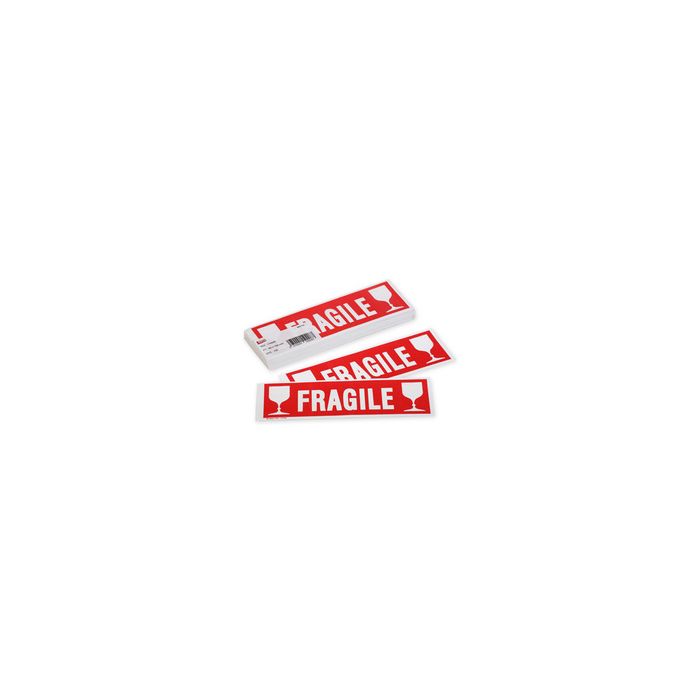 APLI Etiquette de signalisation "FRAGILE", écriture blanche