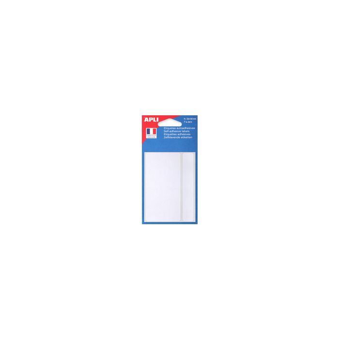APLI Etiquette multi-usage, 25 x 50 mm, blanc