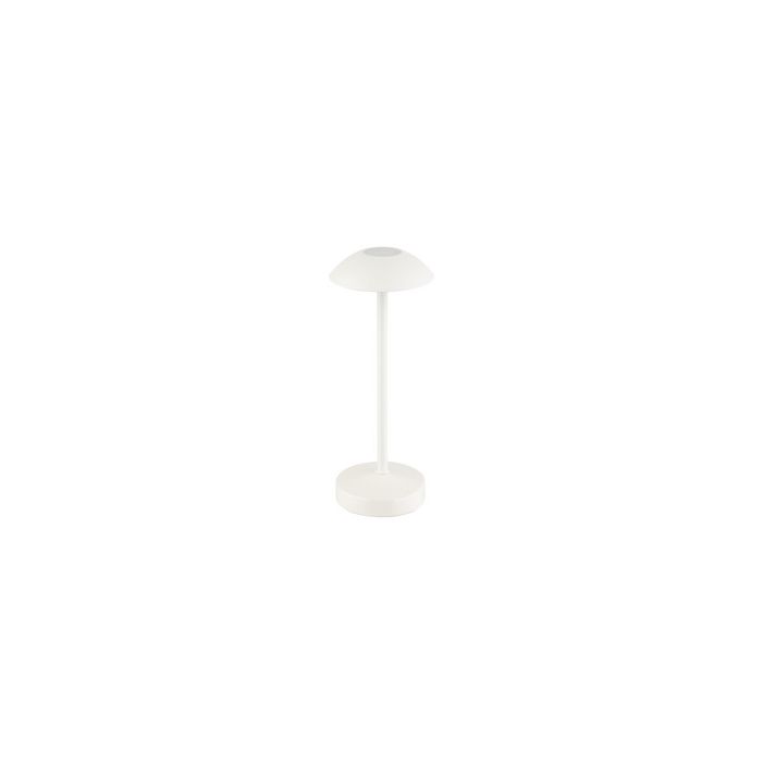 APS Lampe de bureau rechargeable à LED ALVA, blanc