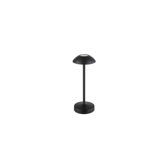 APS Lampe de bureau rechargeable à LED ALVA, noir