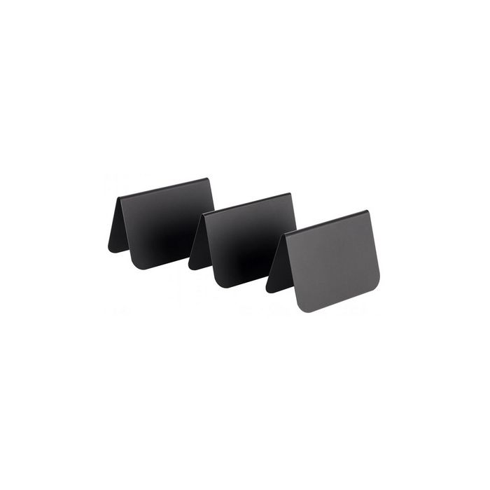 APS Présentoir de table, 105 x 60 x 65 mm, set de 10, noir
