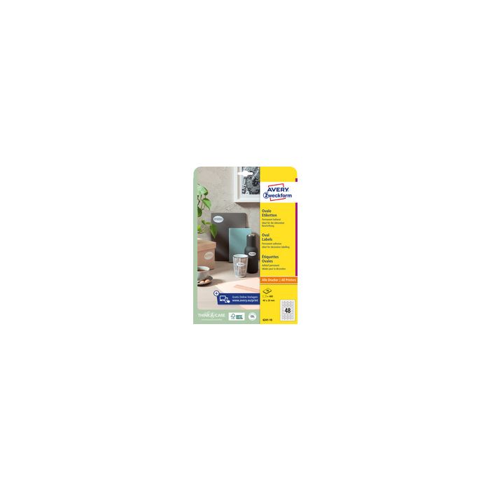 AVERY Zweckform Etiquette d'identification, 63,5 x 42,3 mm