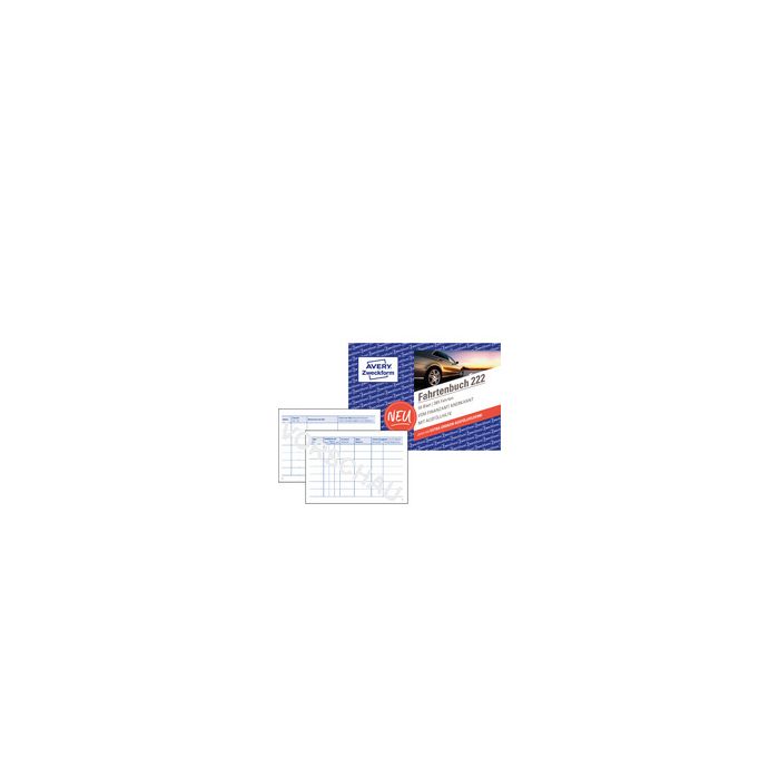AVERY Zweckform Formularbuch "Fahrtenbuch", A6 quer