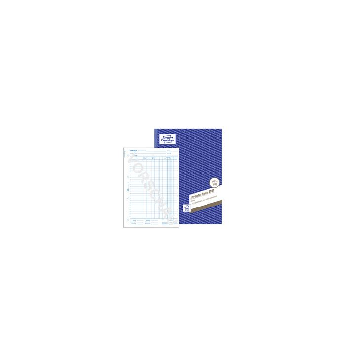AVERY Zweckform Formularbuch "Inventurbuch", A4, 50 Blatt