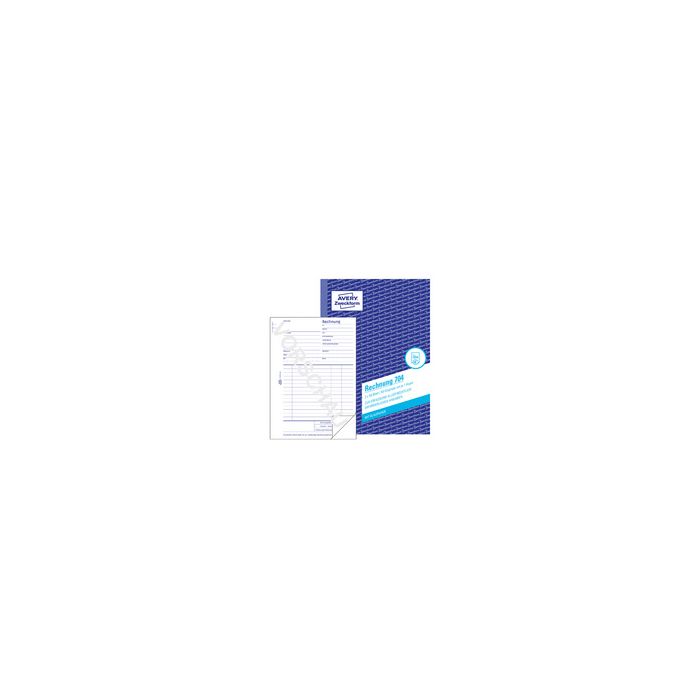 AVERY Zweckform Formularbuch "Rechnung", A5, 2 x 50 Blatt