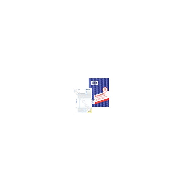 AVERY Zweckform Formularbuch "Rechnung", SD, 2 x 40 Blatt