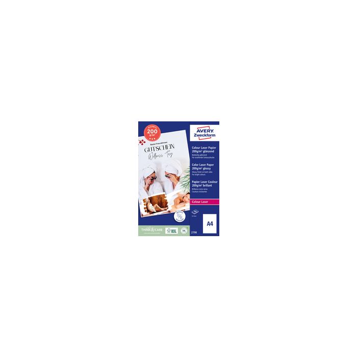 AVERY Zweckform Papier photo Premium Colour Laser, 200 g/m2
