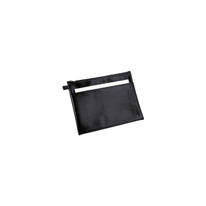 Alassio Sac de banque avec poche frontale, noir
