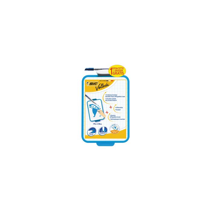 BIC Ardoise Velleda, dimensions: (L)190 x (H)260 mm, blanche