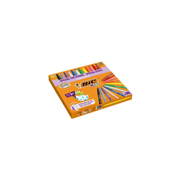 BIC KIDS Feutre Visacolor XL ecolutions, Class Pack