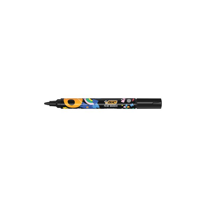 BIC Marqueur permanent Intensity, pointe ogive, noir