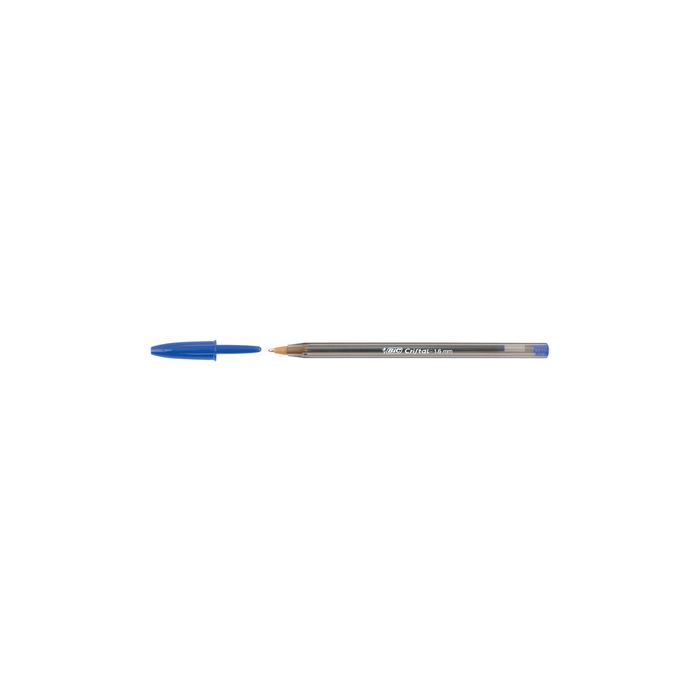 BIC Stylo à bille Cristal Large, bleu