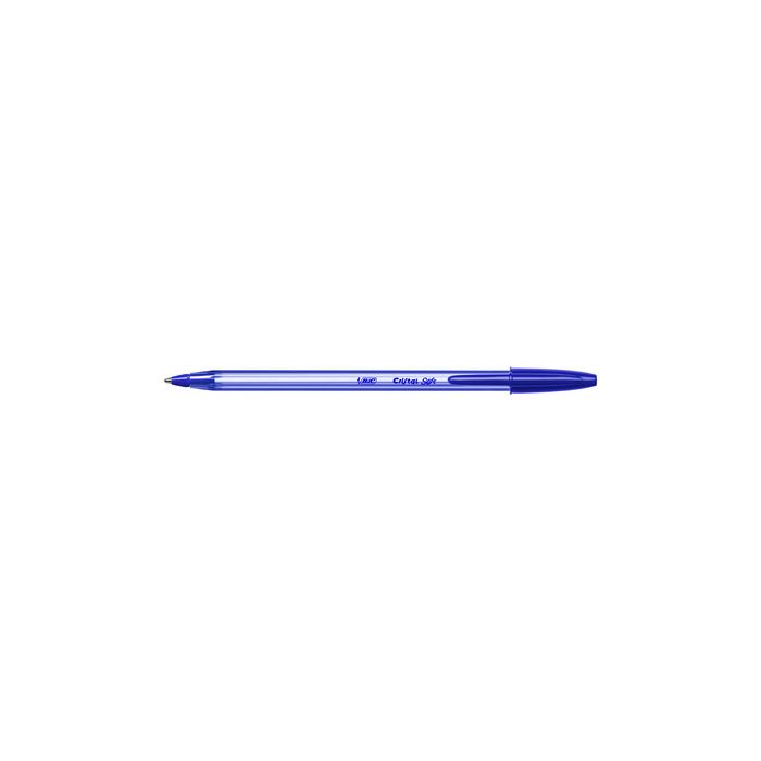 BIC Stylo à bille Cristal Soft, bleu