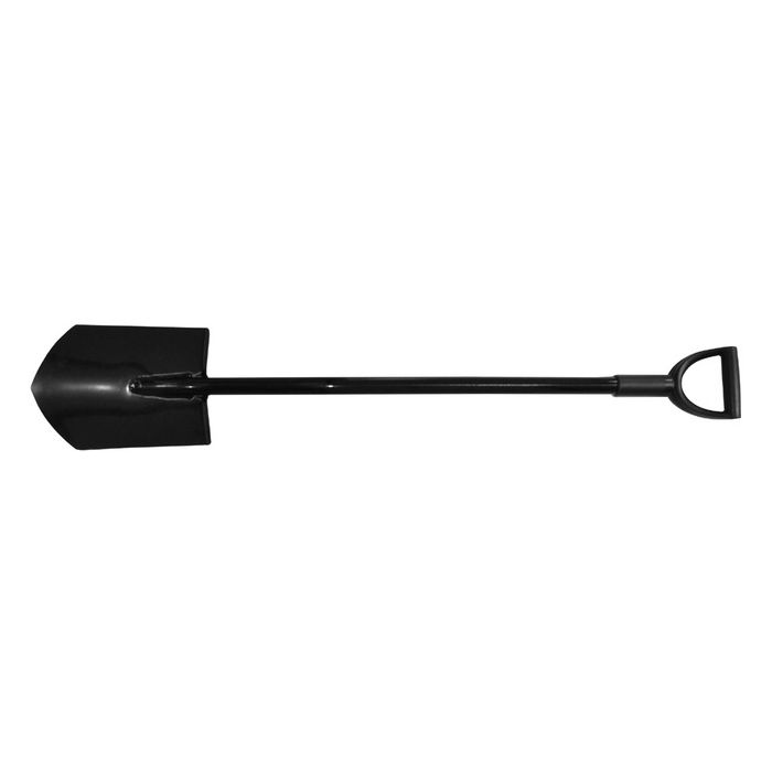 BRÜDER MANNESMANN Bêche en métal, longueur: 1.180 mm, noir