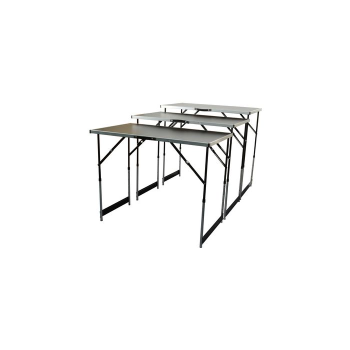 BRÜDER MANNESMANN Table multifonction, set de 3