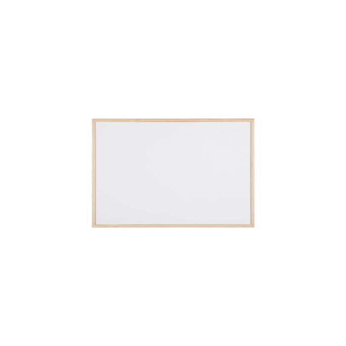 Bi-Office Tableau blanc, cadre en bois, (L)400 x (H)300 mm