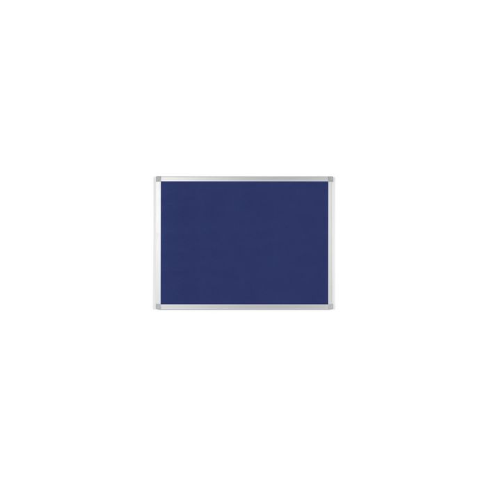 Bi-Office Tableau en feutre AYDA, 600 x 450 mm, bleu