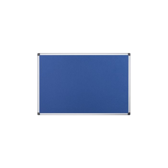 Bi-Office Tableau en feutre "Maya", 900 x 600 mm, bleu