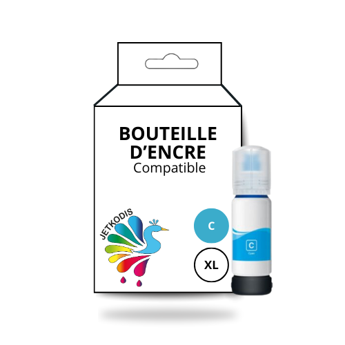 Flacon d'encre Compatible Epson T00R240 - 106-Cyan- 7500 pages