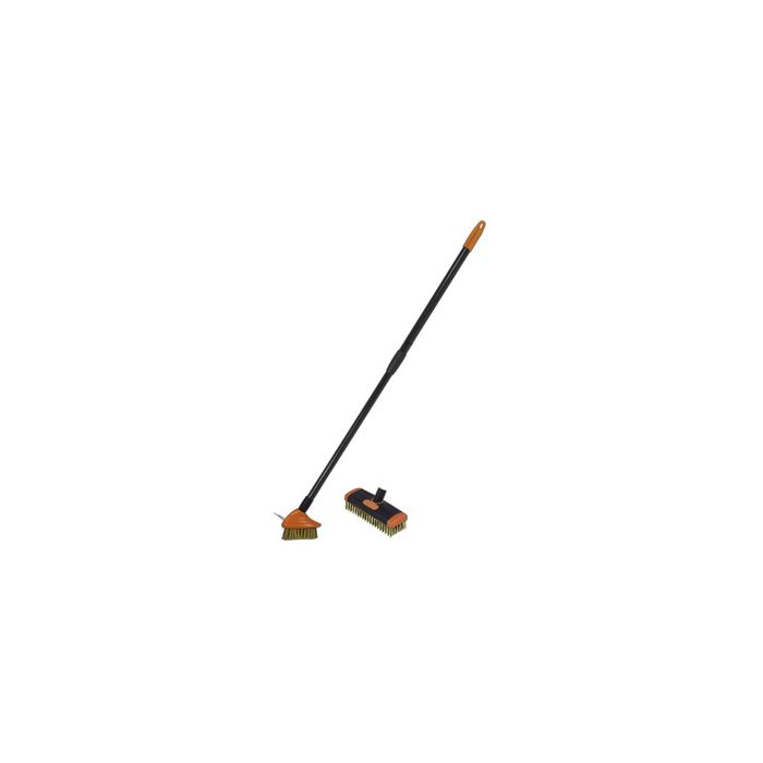 Bradas Kit de nettoyage à brosses métalliques, télescopique
