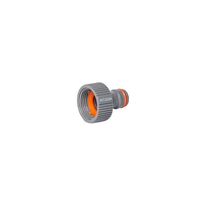 Bradas Nez de robinet WHITE LINE, filetage 3/4", gris