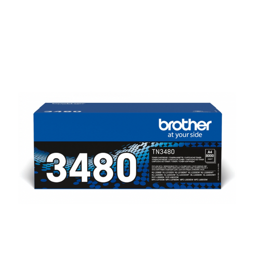 Cartouche Laser de Marque BROTHER TN3480 Noir (8 000 pages)