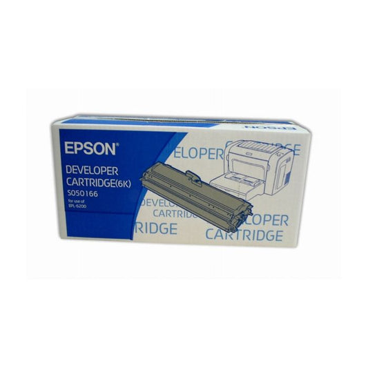 Cartouche Laser de Marque Epson C13S050166 Noir Haute Capacité (6000 pages)