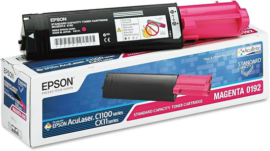 Cartouche Laser de Marque Epson C13S050192 Magenta (1500 pages)