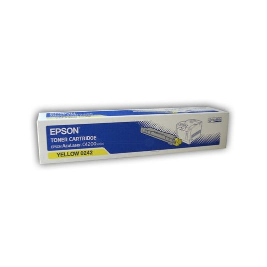 Cartouche Laser de Marque Epson C13S050242 Yellow (8500 pages)