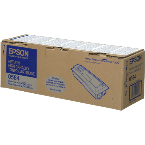 Cartouche Laser de Marque Epson C13S050584 Noir (PR) 8000P Haute Capacité