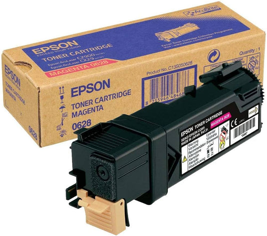 Cartouche Laser de Marque Epson C13S050628 Magenta (2 500 pages)