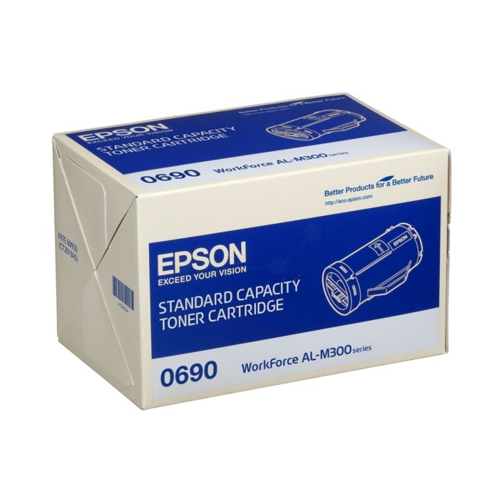 Cartouche Laser de Marque Epson C13S050690 Noir Capacité Standard (2 700 pages)