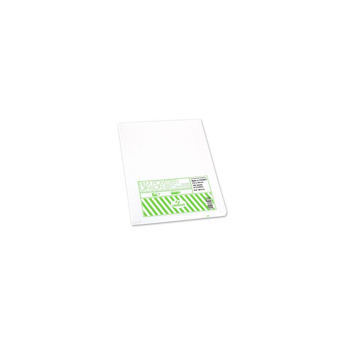 CANSON Film polyester mat sur 2 faces, A3, 75 microns x100