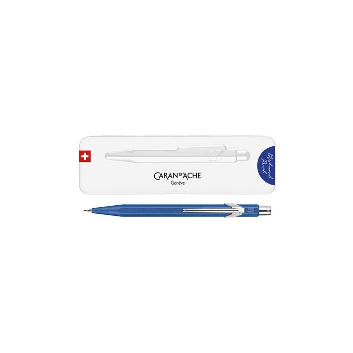 CARAN D'ACHE Porte-mines 844 Colormat-X, 0,7 mm, bleu