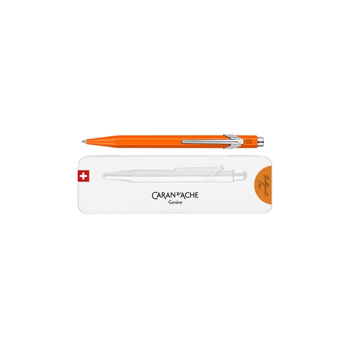 CARAN D'ACHE Stylo à bille 849 POPLINE FLUO, orange
