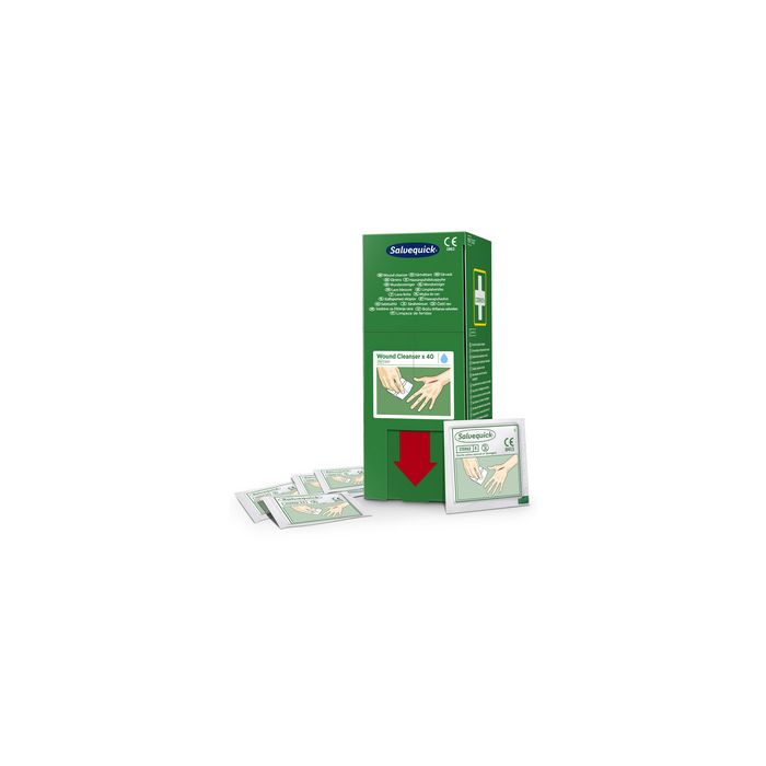 CEDERROTH Salvequick Lingettes nettoyantes, pack de 40