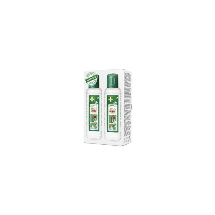 CEDERROTH Solution de rinçage oculaire, lot de 2 x 500 ml