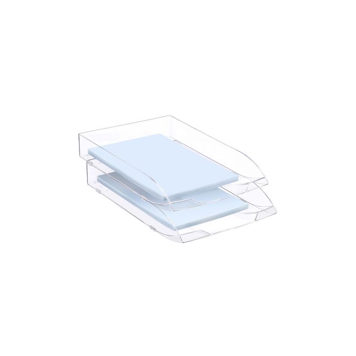 CEP Corbeille à courrier Confort A4, transparent x6