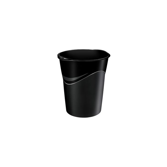 CEP Corbeille à papier CepPro GreenSpirit, 14 litres, noir