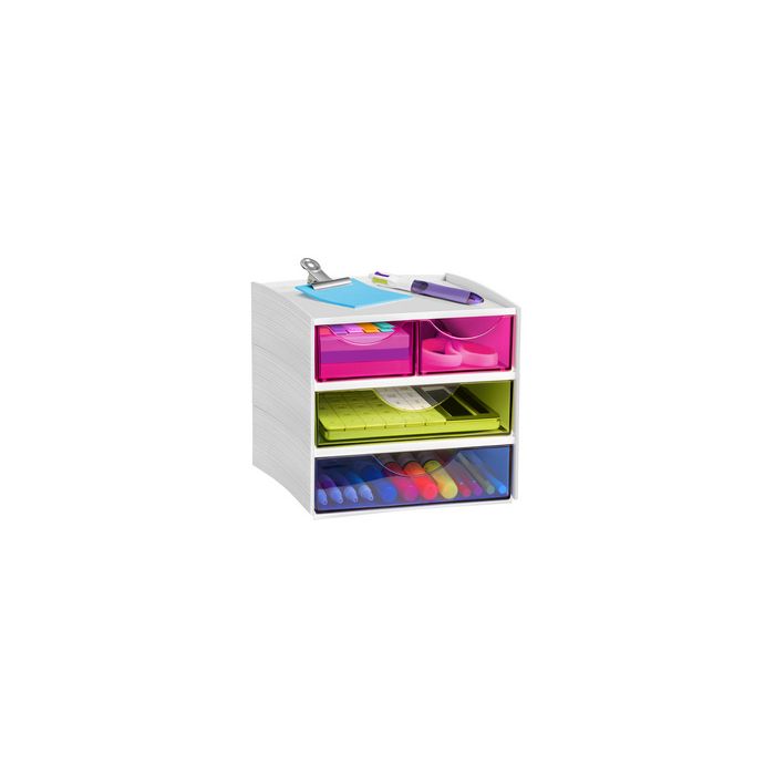 CEP Mini module de rangement MyCube Happy, 4 tiroirs
