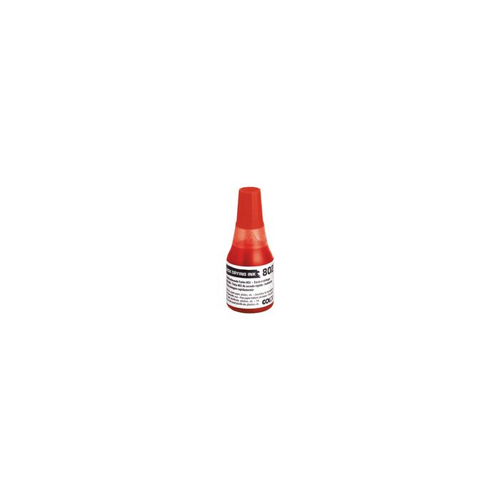 COLOP Encre pour tampon encreur 802, séchage rapide, rouge