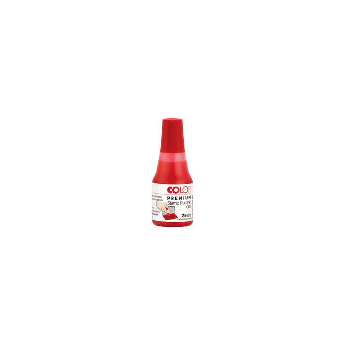 COLOP Encre tampon "801" pour cassette d'encrage, rouge