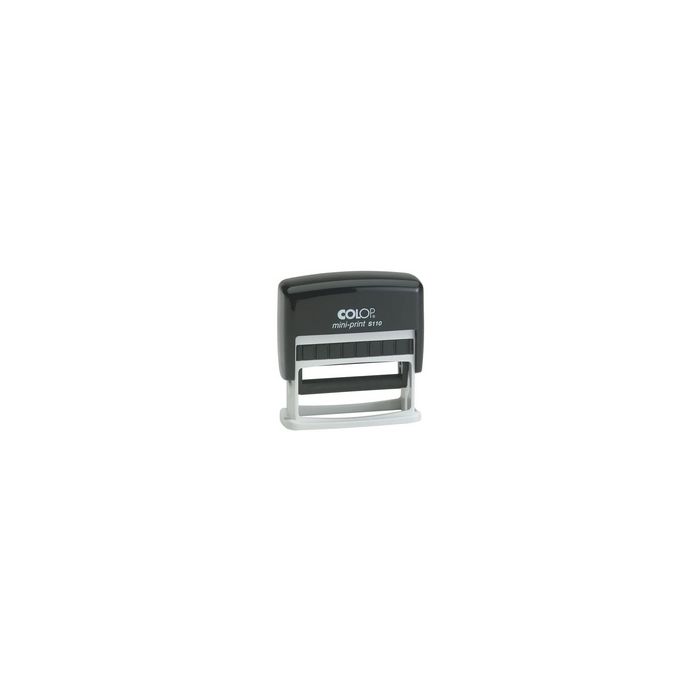 COLOP Tampon pour texte Mini-Print S110, noir