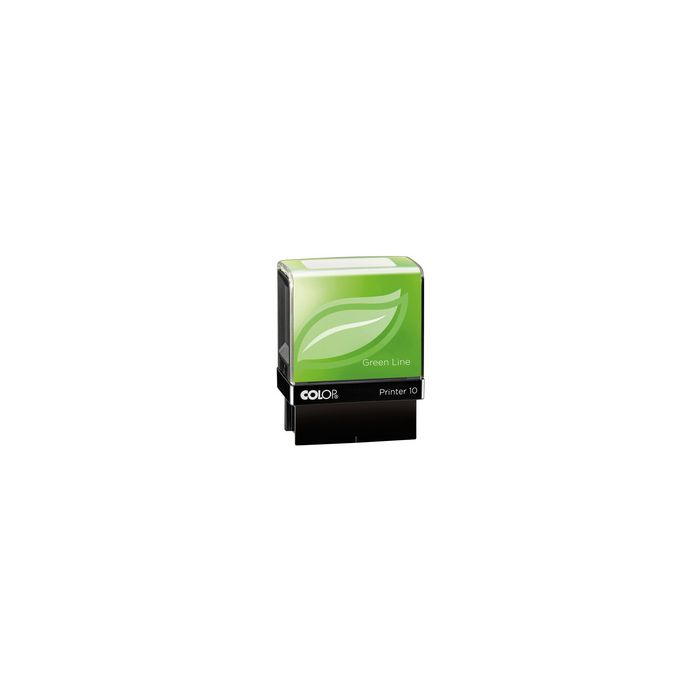 COLOP Tampon pour texte Printer 10 Green Line, 3 lignes