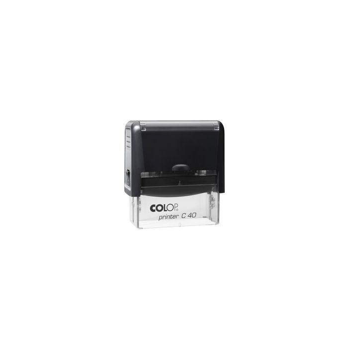 COLOP Tampon pour texte Printer C40, 6 lignes, noir