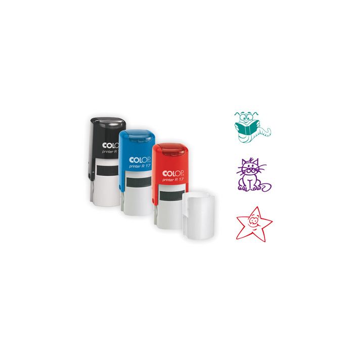 COLOP Tampons pour enseignant "School Kit", Printer R17,rond