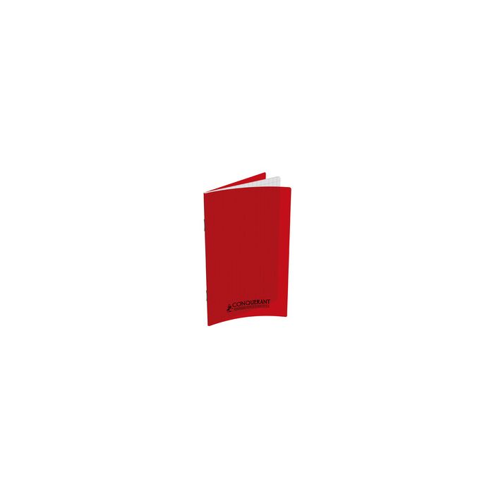 CONQUERANT CLASSIQUE Carnet piqûre 90 x 140 mm, quadrillé