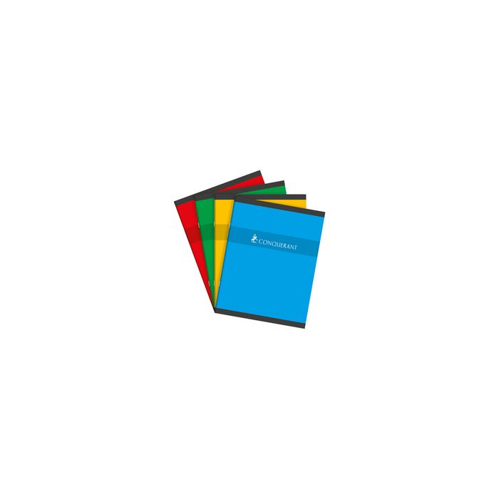 CONQUERANT SEPT Cahier, 170 x 220 mm, quadrillé, 96 pages