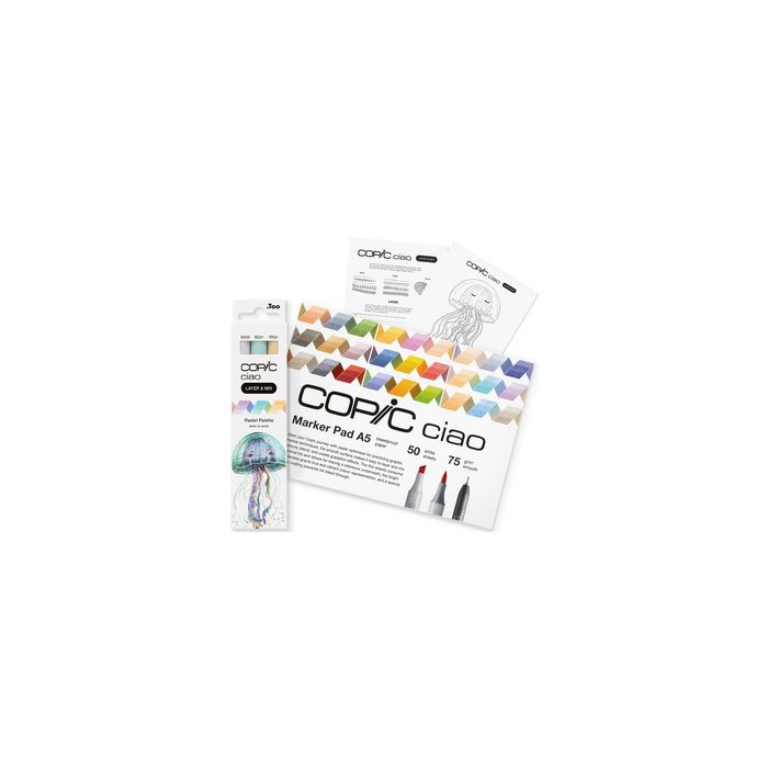 COPIC Marqueur ciao "LAYER & MIX Starter Set", Pastell