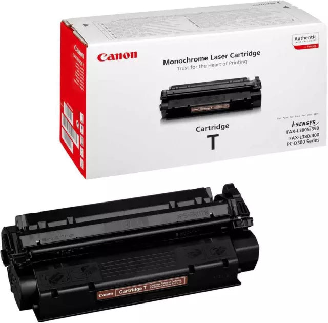 Cartouche Laser de Marque Canon Noir CRG T (7833A002AA)- Noir -  (3500 pages)